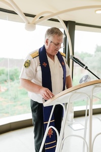 Wedding ceremony by Dr. Gerrit Rademeyer in Calitzdorp