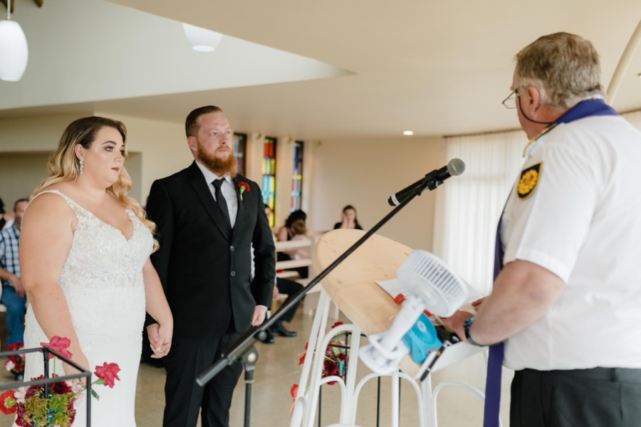 Wedding ceremony by Dr. Gerrit Rademeyer in Calitzdorp