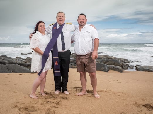 Wedding ceremony by Dr. Gerrit Rademeyer in Calitzdorp