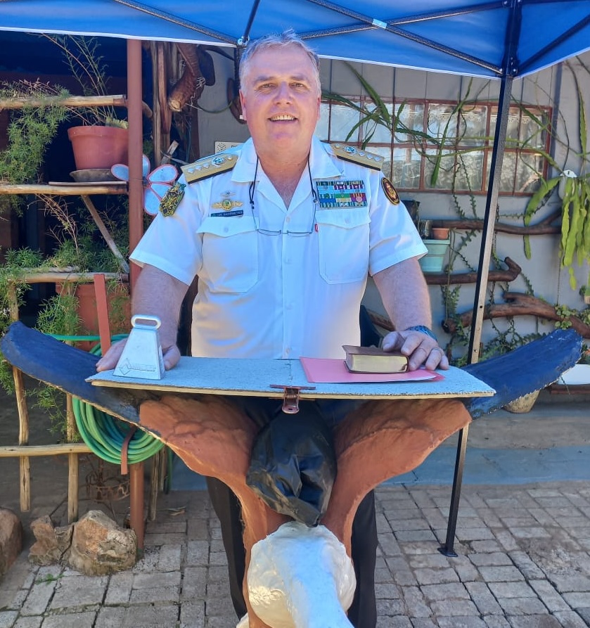 Wedding ceremony by Dr. Gerrit Rademeyer in Calitzdorp